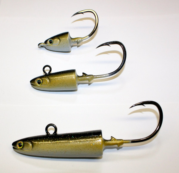 Ocean Logic Striper Jig W/eel 1oz Chartreuse