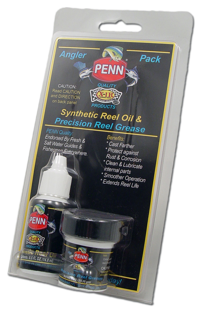 Penn Angler's Pack - Penn Synthetic Reel Oil & Penn Precision Reel Grease